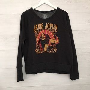 Janis Joplin Sweatshirt, Size L